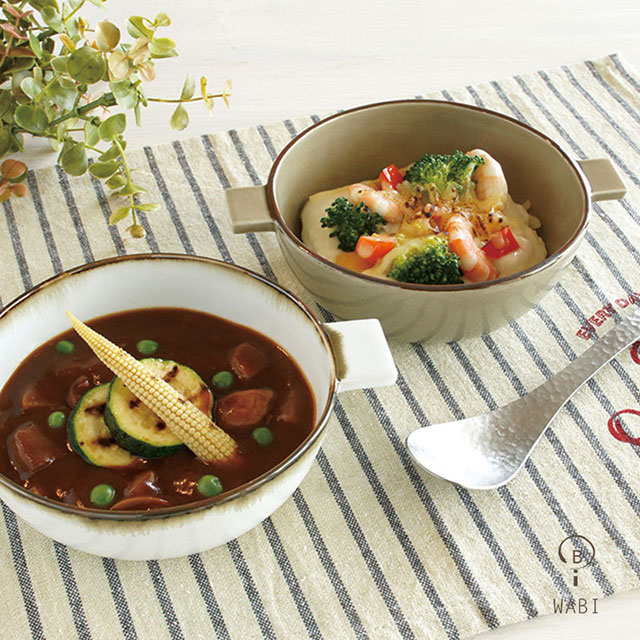 波佐見焼 グラタン皿2個セット オーブン対応(和山) | エンニチ