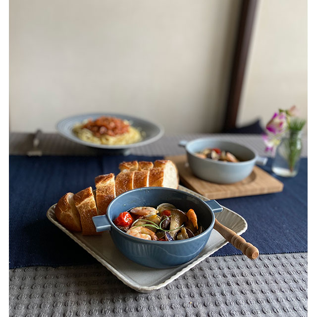 波佐見焼 グラタン皿2個セット オーブン対応(和山) | エンニチ