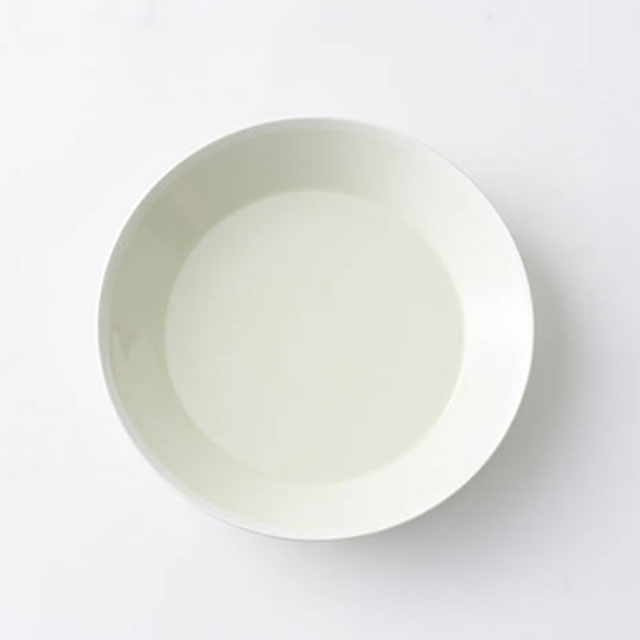 陶器製ホワイトクリーム色皿　20枚セット 色蒔き（クリーム） 20cmデザート皿 食器