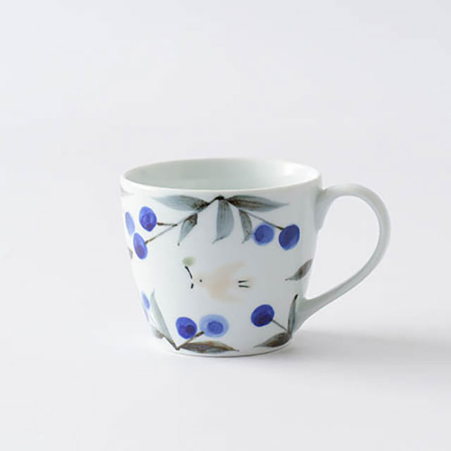 有田焼 紫辰砂天目湯呑み（大）と（小）のペアセット| 有田焼 八右衛門