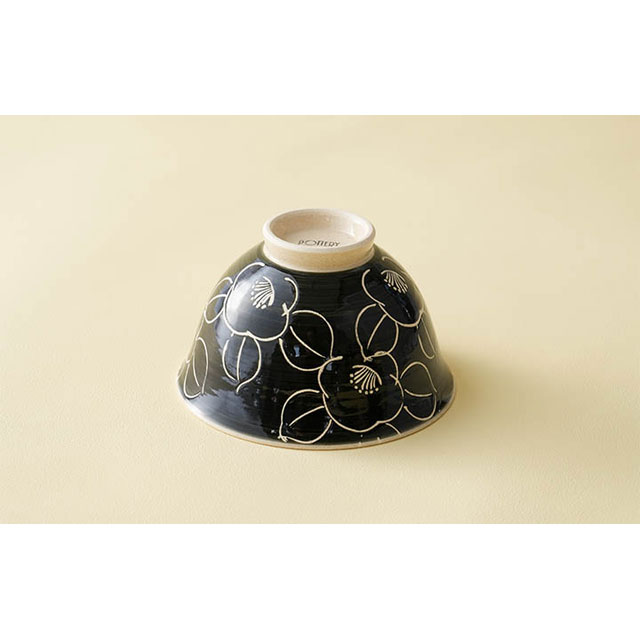 波佐見焼 侘助 飯碗黒 | 奥川陶器(奥川陶器 エンニチshop) | エンニチ