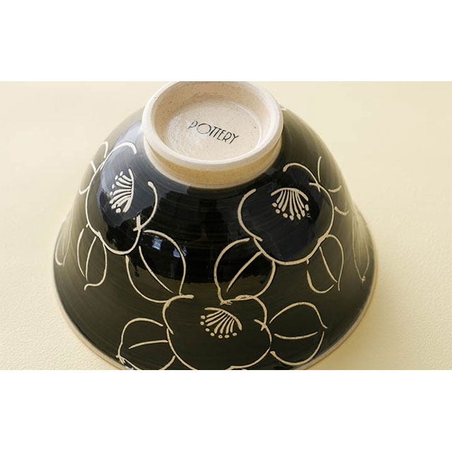 波佐見焼 侘助 飯碗黒 | 奥川陶器(奥川陶器 エンニチshop) | エンニチ