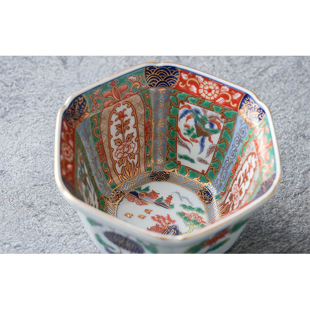 送料無料】有田焼 【復刻古伊万里】錦色絵仲付 ｜大慶(有田焼 八右衛門